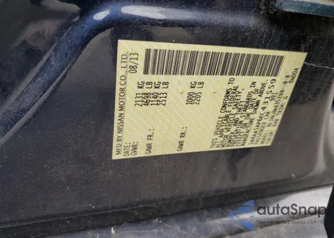 2014 Nissan Maxima S from USA, damaged, VIN 1N4AA5AP6EC431559